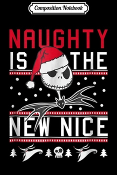 Paperback Composition Notebook: Disney Nightmare Before Christmas Nice Jack Journal/Notebook Blank Lined Ruled 6x9 100 Pages Book