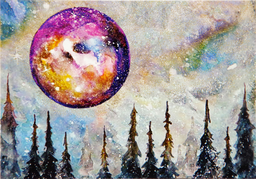 Misc. Mystic Moon Note Cards Book