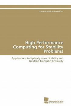 Paperback High Performance Computing for Stability Problems [German] Book