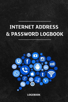 Internet Address  & Password Logbook