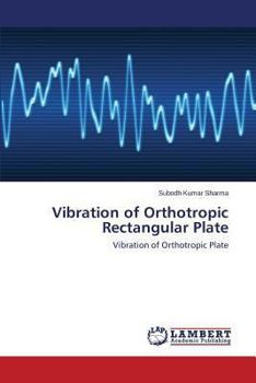 Paperback Vibration of Orthotropic Rectangular Plate Book