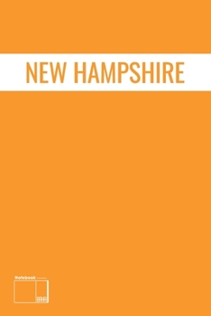 Paperback New Hampshire Notebook: New Hampshire Notebook -3 Book