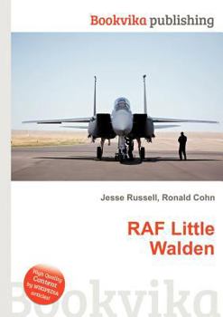 Paperback RAF Little Walden Book