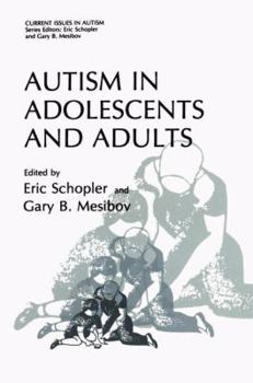 Paperback Autism in Adolescents and Adults Book