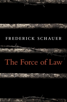 Hardcover The Force of Law Book