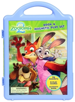Misc. Zootopia 2: Book and Magnetic Play Set Book