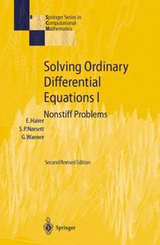 Hardcover Solving Ordinary Differential Equations I: Nonstiff Problems Book