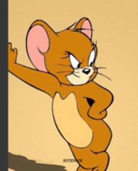 Notebook: Cartoon Tom and Jerry Soft Glossy Cover Graph Paper Pages Book 7.5 x 9.25 Inches 110 Pages