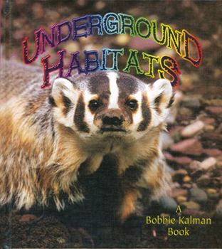 Paperback Underground Habitats Book