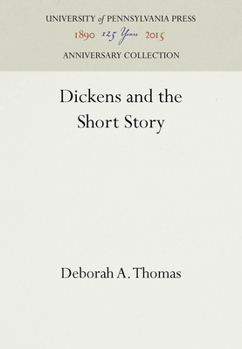 Hardcover Dickens and the Short Story Book