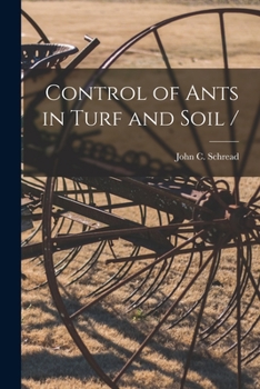 Paperback Control of Ants in Turf and Soil / Book