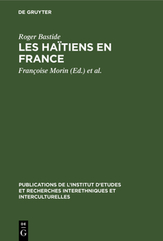 Hardcover Les Haïtiens En France [French] Book