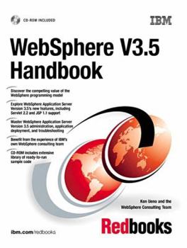 Paperback WebSphere V3.5 Handbook Book