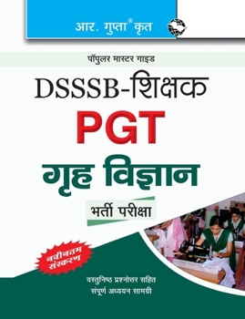 Paperback DSSSB Teachers: PGT Home Science Recruitment Exam Guide [Hindi] Book