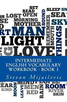 Paperback Intermediate English vocabulary workbook ? Book 1 Book