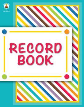 Spiral-bound Color Me Bright Record Book