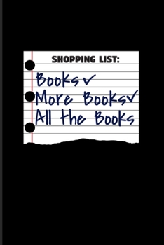 Shopping List Books More Book All The Books: Bookworm 2020 Planner Weekly & Monthly Pocket Calendar 6x9 Softcover Organizer For Literature & Chapter Fans