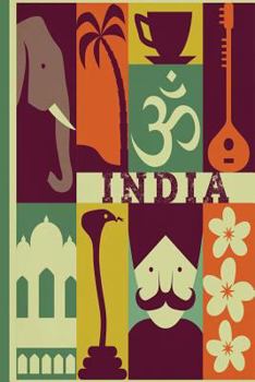 Paperback India Travel journal: Wanderlust Journals Book