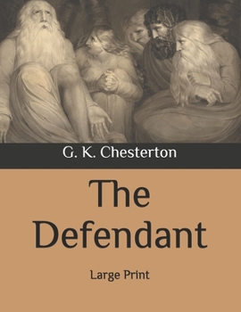 Paperback The Defendant: Large Print Book