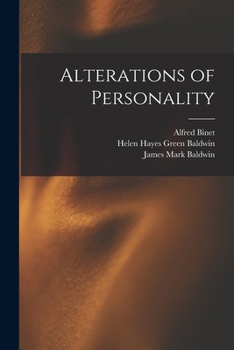 Paperback Alterations of Personality Book