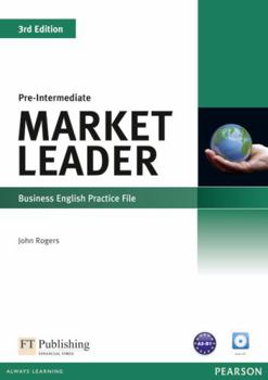 Paperback Market Leader 3rd Edition Pre-Intermediate Practice File & Practice File CD Pack [With CD (Audio)] Book