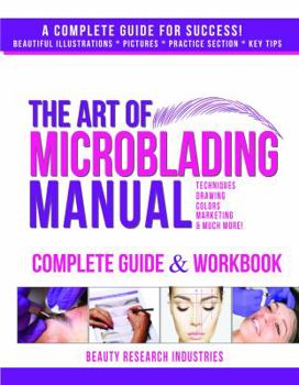 Spiral-bound The Art Of Microblading Manual (English Edition) Book