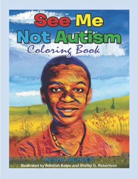 Paperback See Me Not Autism Coloring Book