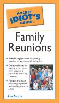Paperback Pocket Idiot's Guide to Family Reunions Book