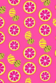Pink Lemonade: A 6x9 Lemon Lime Notebook with 120 College Ruled Pages