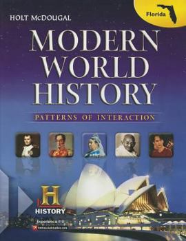 Hardcover Holt McDougal World History: Patterns of Interaction: Student Edition Modern 2013 Book