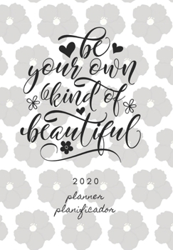 2020 Planner Planificador Monthly : English Spanish ESL Planner Notebook Journal, Monthly Calendar with Coloring Pages, Dot Grid Pages for to Do Lists, Drawings, to Carry in Bag Organizer