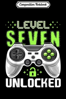 Paperback Composition Notebook: Level 12 Unlocked Awesome Since 2007 12th Birthday Gamer Journal/Notebook Blank Lined Ruled 6x9 100 Pages Book