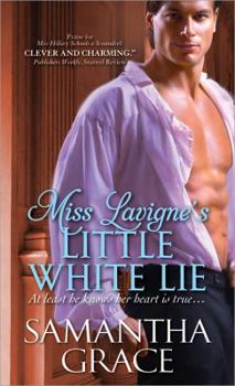 Mass Market Paperback Miss Lavigne's Little White Lie Book