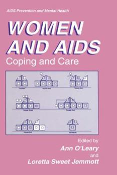 Hardcover Women and AIDS: Coping and Care Book