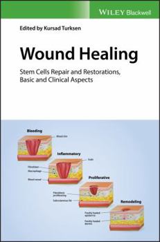 Hardcover Wound Healing: Stem Cells Repair and Restorations, Basic and Clinical Aspects Book