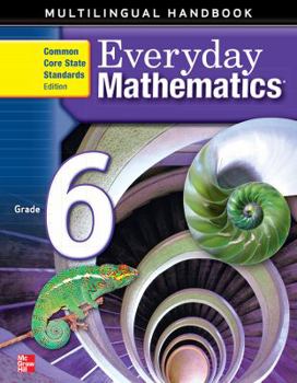 Paperback Everyday Mathematics, Grade 6, Multilingual Handbook Book