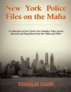 Paperback New York Police Files on the Mafia Book