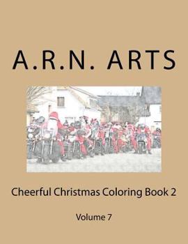 Paperback Cheerful Christmas Coloring Book 2: Volume 7 Book