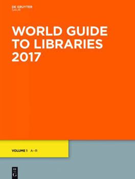 Hardcover World Guide to Libraries 2017 Book