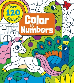 Paperback Color by Numbers: Over 120 Stickers Book