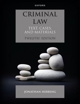 Paperback Criminal Law 12e: Text, Cases, and Materials Book