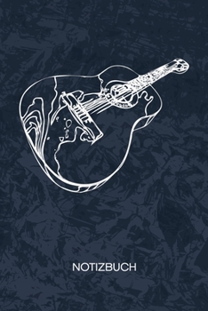 NOTIZBUCH: A5 Kariert - Gitarrenspieler Heft - Instrumente Notizheft 120 Seiten KARO - Gitarre Zeichnung Notizblock Vintage Gitarre Motiv - Instrumentalist Geschenk (German Edition)