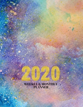 2020 Weekly & Monthly Planner: Planner And Journal Organizer 2020 | Planner Calendar 2020