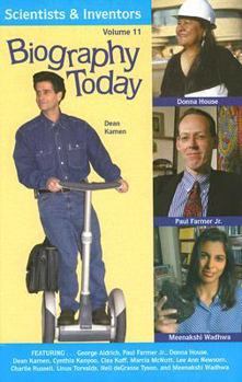 Hardcover Biography Today Scientists & Inventors, Volume 11: Profiles of People of Interest to Young Readers Book