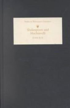 Hardcover Shakespeare and Machiavelli Book