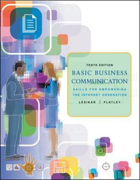 Hardcover Basic Business Communication: Skills for Empowering the Internet Generation Book