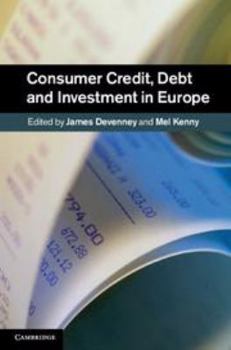 Printed Access Code Consumer Credit, Debt and Investment in Europe Book