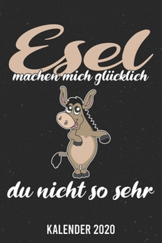 Paperback Kalender 2020: Esel A5 Kalender Planer f?r ein erfolgreiches Jahr - 110 Seiten [German] Book