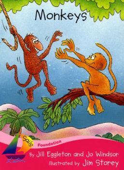 Paperback Sails Foundation Pink A: Monkeys Book