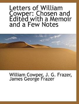 Paperback Letters of William Cowper [Large Print] Book